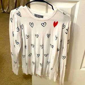 Womens heart sweater for vday an sweetest day